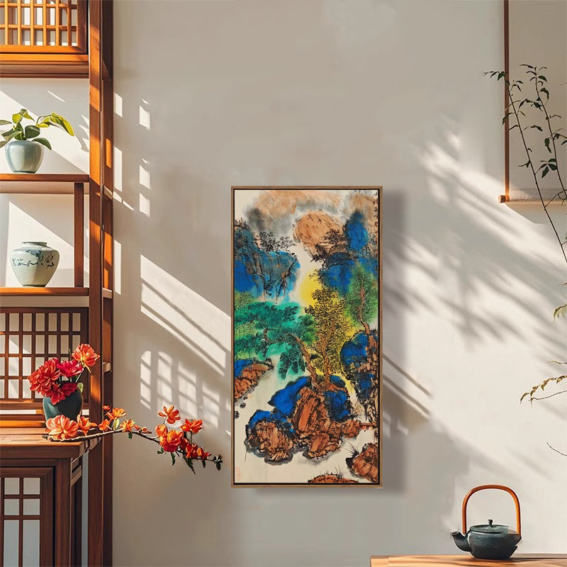 孙立芳手绘山水画