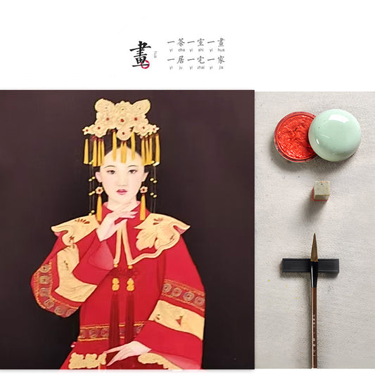 手绘国画-鲁钰